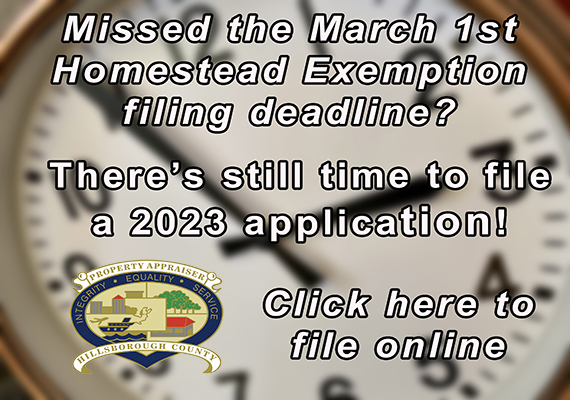 Late file 2023 homestead application